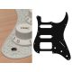 ST-223-SSV Boston  pickguard, Stallion, SSH, 3 pot holes, 3-5 switch, 2 ply, sparkling silver