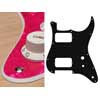 ST-231-PP Boston  pickguard, Stallion, HH, 2 pot holes, toggle switch, 2 ply, pearl pink