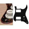 ST-231-RBP Boston  pickguard, Stallion, HH, 2 pot holes, toggle switch, 2 ply, tiger brown pearl