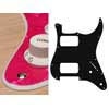 ST-232-PP Boston  pickguard, Stallion, HH, 2 pot holes, 3-5 switch, 2 ply, pearl pink