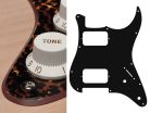 ST-232-RBP Boston  pickguard, Stallion, HH, 2 pot holes, 3-5 switch, 2 ply, tiger brown pearl