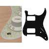 ST-232-SCH Boston  pickguard, Stallion, HH, 2 pot holes, 3-5 switch, 2 ply, sparkling champagne