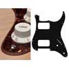 ST-232-TBP Boston  pickguard, Stallion, HH, 2 pot holes, 3-5 switch, 2 ply, tortoise brown pearl