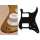 ST-233-MG Boston  pickguard, Stallion, HH, 3 pot holes, 3-5 switch, 2 ply, mirror gold