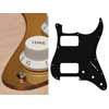 ST-233-MG Boston  pickguard, Stallion, HH, 3 pot holes, 3-5 switch, 2 ply, mirror gold