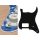 ST-244-POB Boston  pickguard, Stallion, H, 2 pot holes, 2 ply, pearl ocean blue