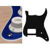 ST-244-SBU Boston  pickguard, Stallion, H, 2 pot holes, 2 ply, sparkling blue