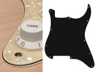 ST-300-PC Boston  pickguard, Stallion, no holes (only screw holes), 3 ply, pearl cream