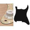 ST-300-PC Boston  pickguard, Stallion, no holes (only screw holes), 3 ply, pearl cream