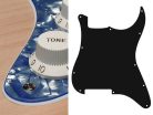 ST-300-PV Boston  pickguard, Stallion, no holes (only screw holes), 3 ply, pearl violet