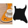 ST-300-PY Boston  pickguard, Stallion, no holes (only screw holes), 3 ply, pearl yellow