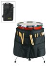 ST-300 Boston  drumstick bag, professional model, with strap, accessory pockets and floor tom mounting hooks