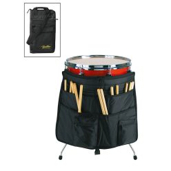   ST-300 Boston  drumstick bag, professional model, with strap, accessory pockets and floor tom mounting hooks