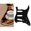 ST-313-MY Boston  pickguard, Stallion, standard, SSS, 3 pot holes, 3-5 switch, 3 ply, marble yellow