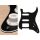 ST-322-B Boston  pickguard, Stallion, SSH, 2 pot holes, 3-5 switch, 3 ply, black