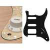 ST-322-PC Boston  pickguard, Stallion, SSH, 2 pot holes, 3-5 switch, 3 ply, pearl cream