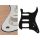 ST-322-W Boston  pickguard, Stallion, SSH, 2 pot holes, 3-5 switch, 3 ply, white