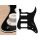 ST-323-B Boston  pickguard, Stallion, SSH, 3 pot holes, 3-5 switch, 3 ply, black