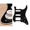 ST-323-B Boston  pickguard, Stallion, SSH, 3 pot holes, 3-5 switch, 3 ply, black