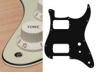 ST-331-M Boston  pickguard, Stallion, HH, 2 pot holes, toggle switch, 3 ply, mint green