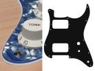 ST-331-PV Boston  pickguard, Stallion, HH, 2 pot holes, toggle switch, 3 ply, pearl violet