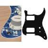 ST-331-PV Boston  pickguard, Stallion, HH, 2 pot holes, toggle switch, 3 ply, pearl violet