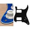 ST-332-PBU Boston  pickguard, Stallion, HH, 2 pot holes, 3-5 switch, 3 ply, pearl blue