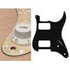 ST-332-PC Boston  pickguard, Stallion, HH, 2 pot holes, 3-5 switch, 3 ply, pearl cream