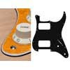 ST-332-PY Boston  pickguard, Stallion, HH, 2 pot holes, 3-5 switch, 3 ply, pearl yellow