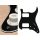 ST-333-B Boston  pickguard, Stallion, HH, 3 pot holes, 3-5 switch, 3 ply, black