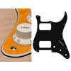 ST-333-PY Boston  pickguard, Stallion, HH, 3 pot holes, 3-5 switch, 3 ply, pearl yellow