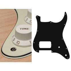   ST-344-M Boston  pickguard, Stallion, H, 2 pot holes, 3 ply, mint green