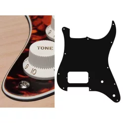   ST-344-MO Boston  pickguard, Stallion, H, 2 pot holes, 3 ply, marble orange