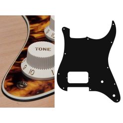   ST-344-MY Boston  pickguard, Stallion, H, 2 pot holes, 3 ply, marble yellow