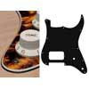 ST-344-MY Boston  pickguard, Stallion, H, 2 pot holes, 3 ply, marble yellow