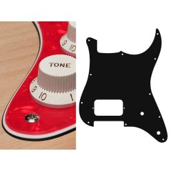   ST-344-PR Boston  pickguard, Stallion, H, 2 pot holes, 3 ply, pearl red