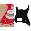 ST-344-PR Boston  pickguard, Stallion, H, 2 pot holes, 3 ply, pearl red