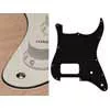 ST-344-VW Boston  pickguard, Stallion, H, 2 pot holes, 3 ply, vintage white