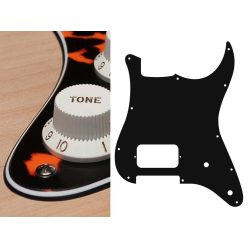   ST-344-WCO Boston  pickguard, Stallion, H, 2 pot holes, 3 ply, wild cat orange