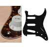 ST-413-TBP Boston  pickguard, Stallion, standard, SSS, 3 pot holes, 3-5 switch, 4 ply, tortoise brown pearl