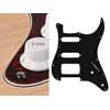 ST-422-TI Boston  pickguard, Stallion, SSH, 2 pot holes, 3-5 switch, 4 ply, tortoise intense