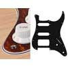 ST-422-T Boston  pickguard, Stallion, SSH, 2 pot holes, 3-5 switch, 4 ply, tortoise