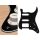 ST-423-B Boston  pickguard, Stallion, SSH, 3 pot holes, 3-5 switch, 4 ply, black