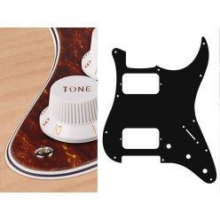   ST-433-T Boston  pickguard, Stallion, HH, 3 pot holes, 3-5 switch, 4 ply, tortoise