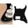 ST-444-B Boston  pickguard, Stallion, H, 2 pot holes, 4 ply, black