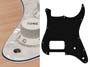 ST-444-PW Boston  pickguard, Stallion, H, 2 pot holes, 4 ply, pearl white