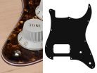 ST-444-TBP Boston  pickguard, Stallion, H, 2 pot holes, 4 ply, tortoise brown pearl