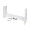 ST430WH Medeli Performer Series wooden stand for digital piano SP3000/SP4000/SP4200/SP201/SP201+, with 3 pedals - white