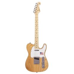   STL/ASH SX  ASH Series Teaser style electric guitar, American swamp ash, maple fb, natural