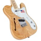 STL/H/NA SX  ASH Series thinline Teaser style electric guitar, American swamp ash, maple fb, natural